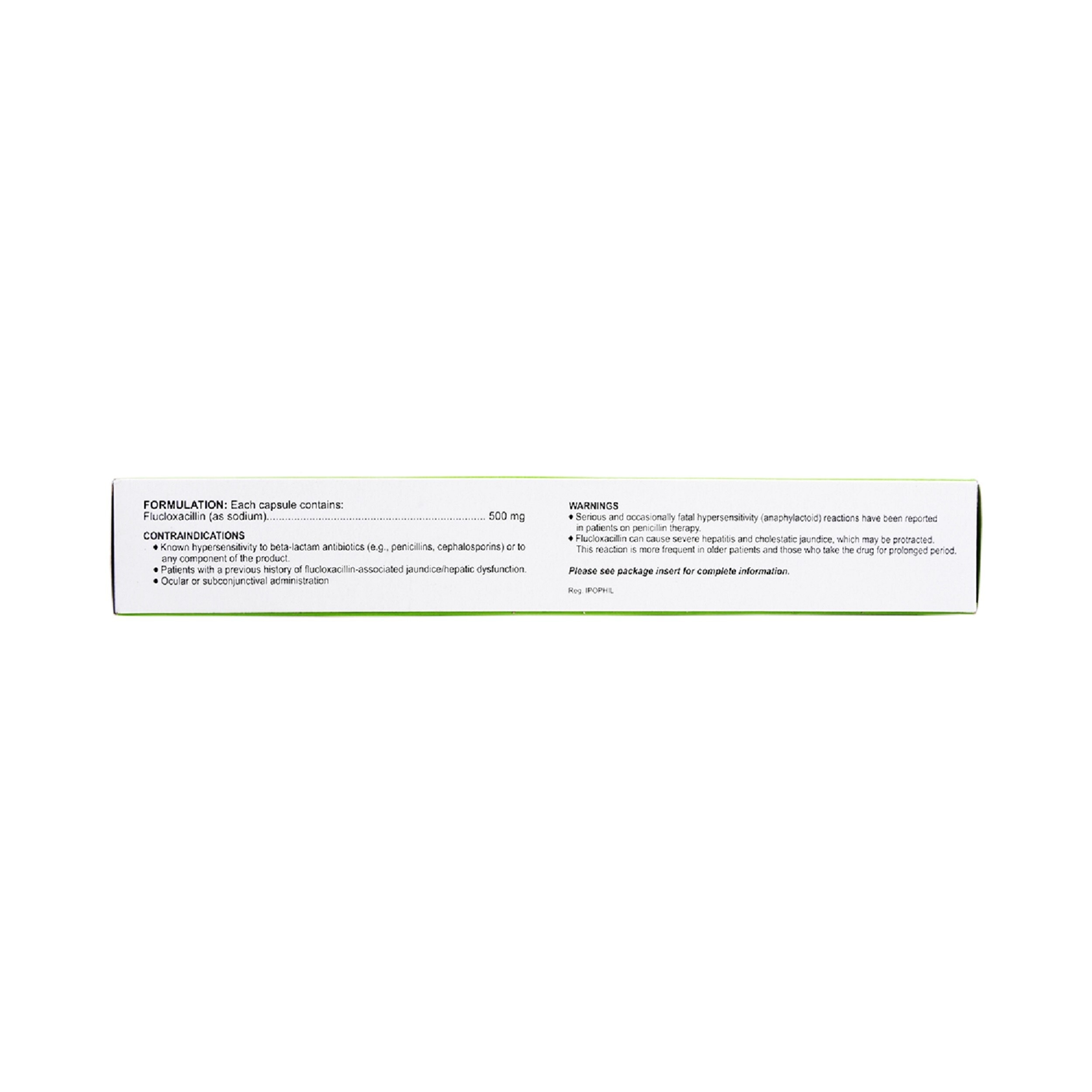 Flucloxacillin Sodium 500mg 1 Capsule [PRESCRIPTION REQUIRED]