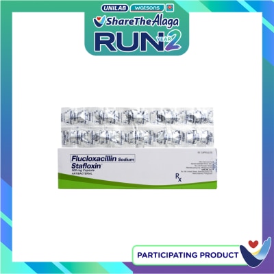STAFLOXIN STAFLOXIN Flucloxacillin Sodium 500mg Sold Per Piece [PRESCRIPTION REQUIRED] image