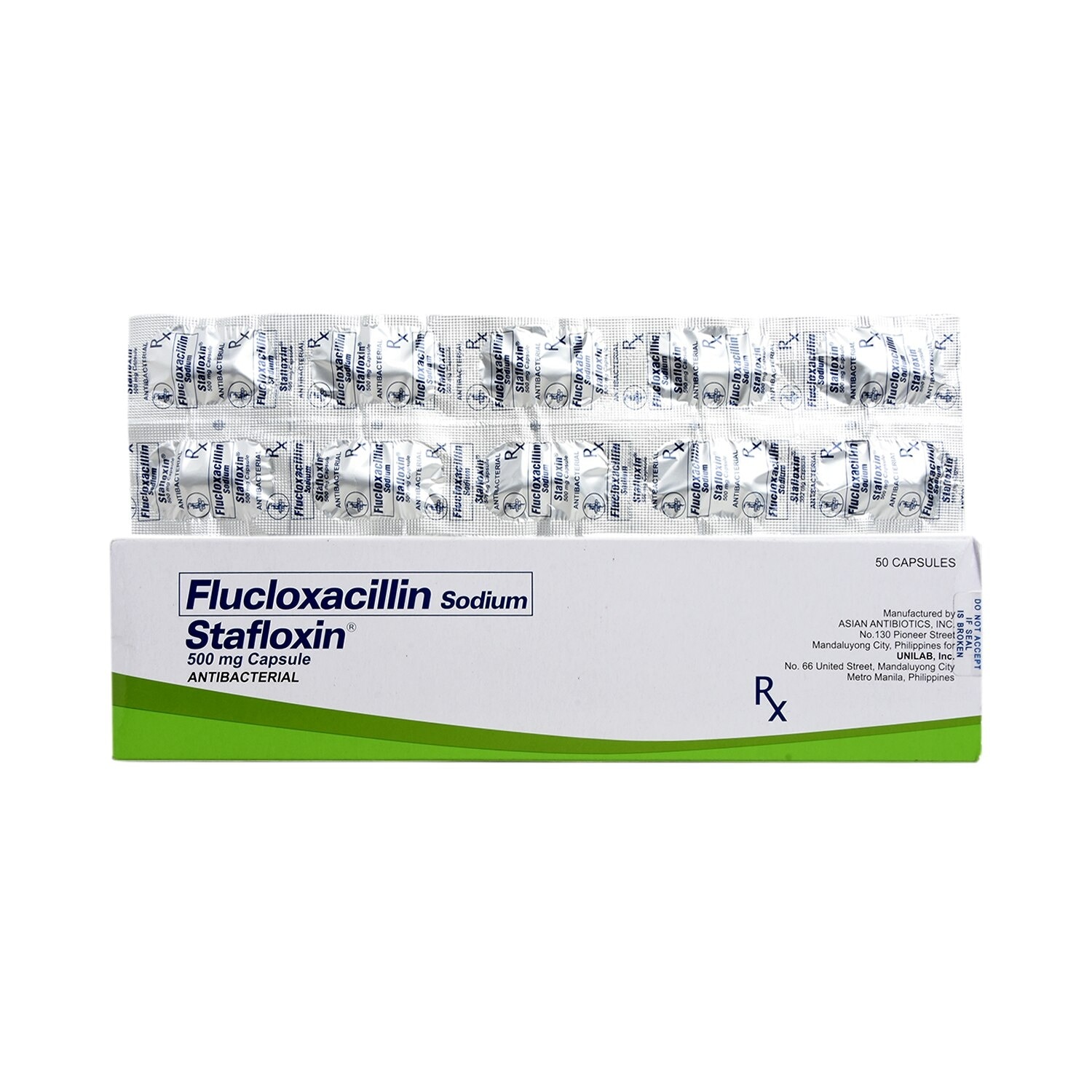 Flucloxacillin Sodium 500mg 1 Capsule [PRESCRIPTION REQUIRED]