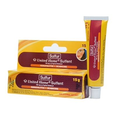 UHP Sulfent Ointment 15g tube