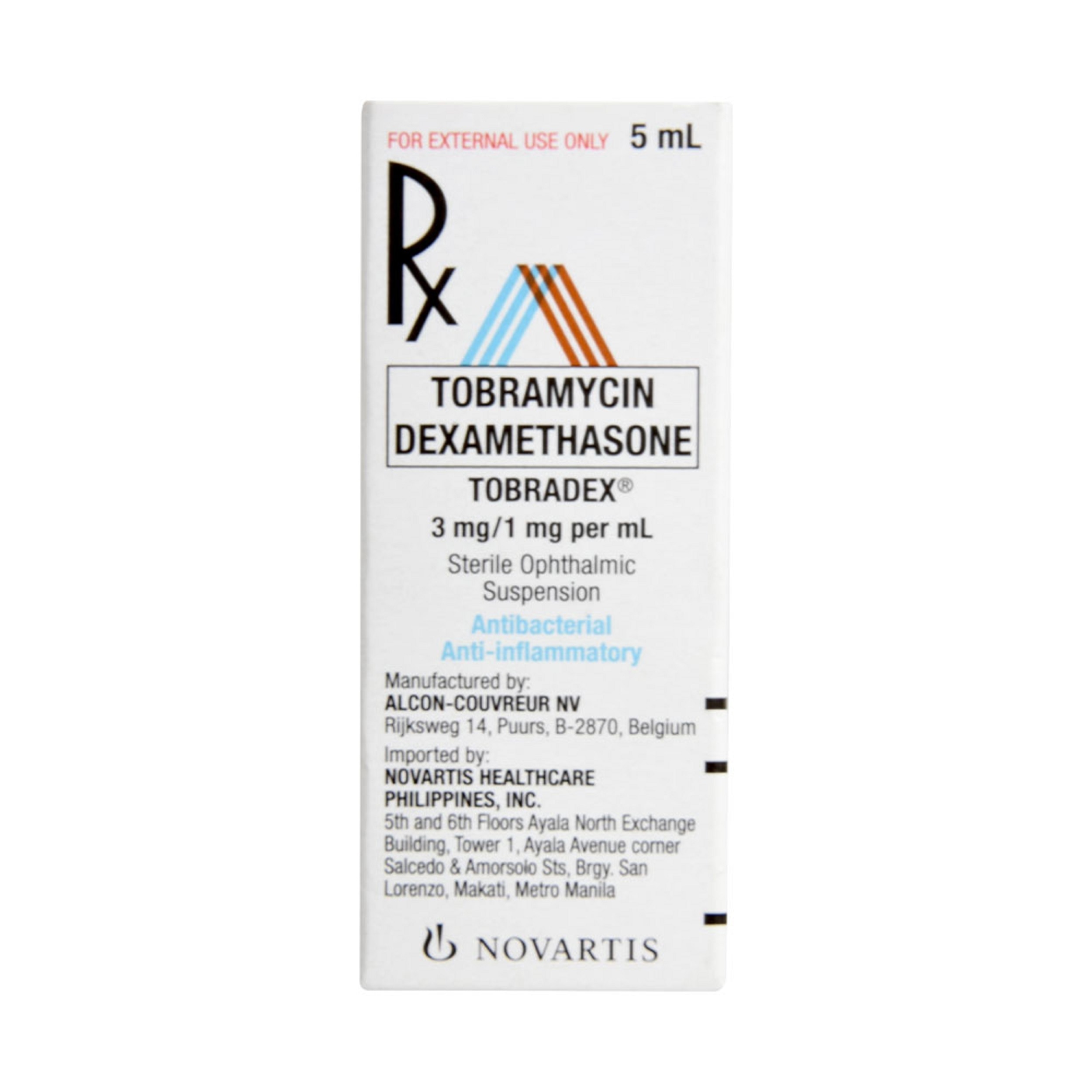 Tobramycin + Dexamethasone 3mg/1mg Eye Drops x5mL [PRESCRIPTION REQUIRED]