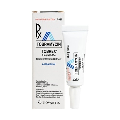 TOBREX Tobramycin 3mg/g Eye Ointment x3.5g [PRESCRIPTION REQUIRED]