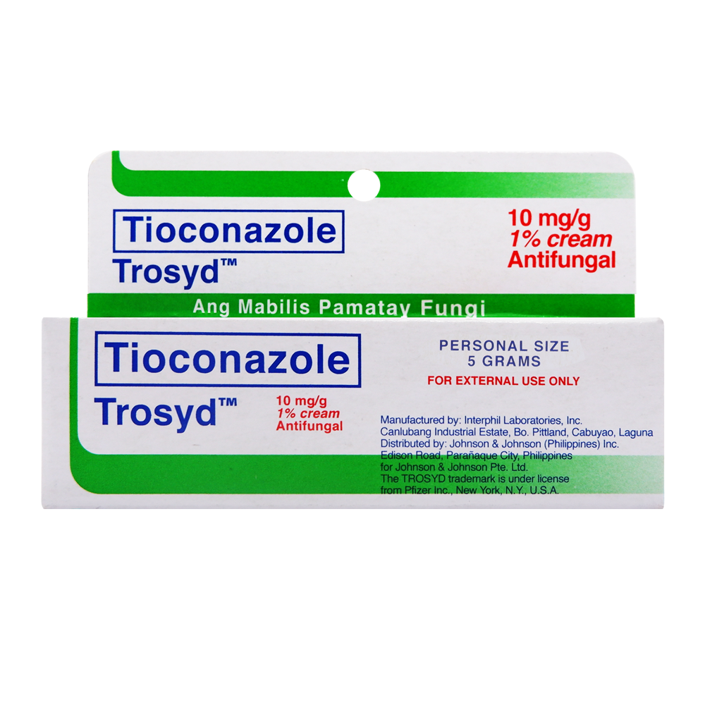 Trosyd Dermal AntiFungal Cream 5g - Antifungi, Fungal Ointment, Fungal Cream