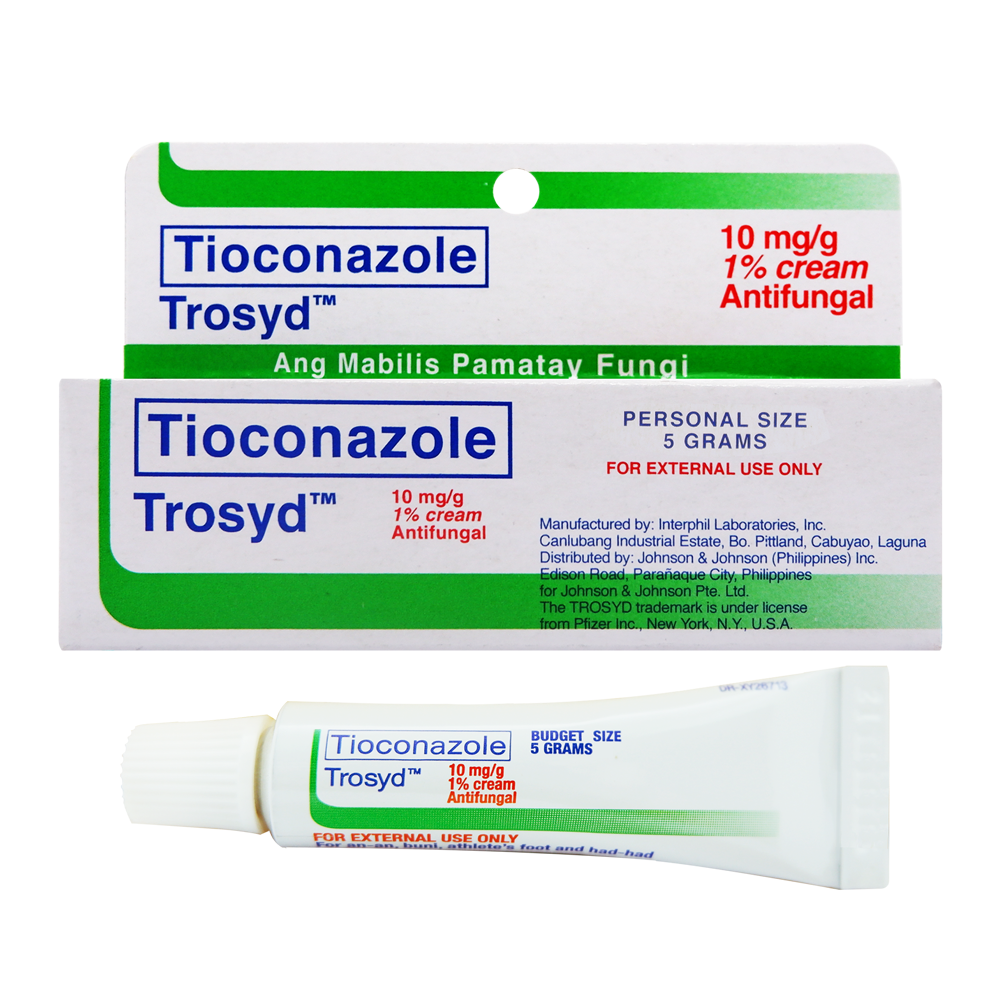 Trosyd Dermal AntiFungal Cream 5g - Antifungi, Fungal Ointment, Fungal Cream