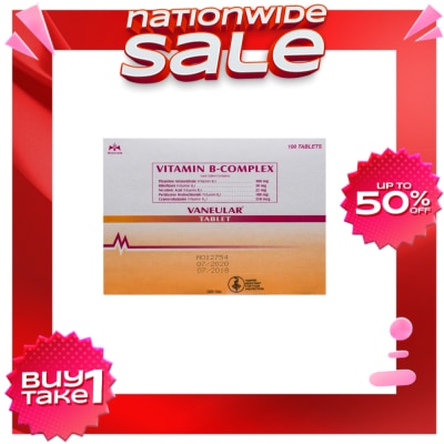 VANEULAR Vitamin B Complex 1 Tablet