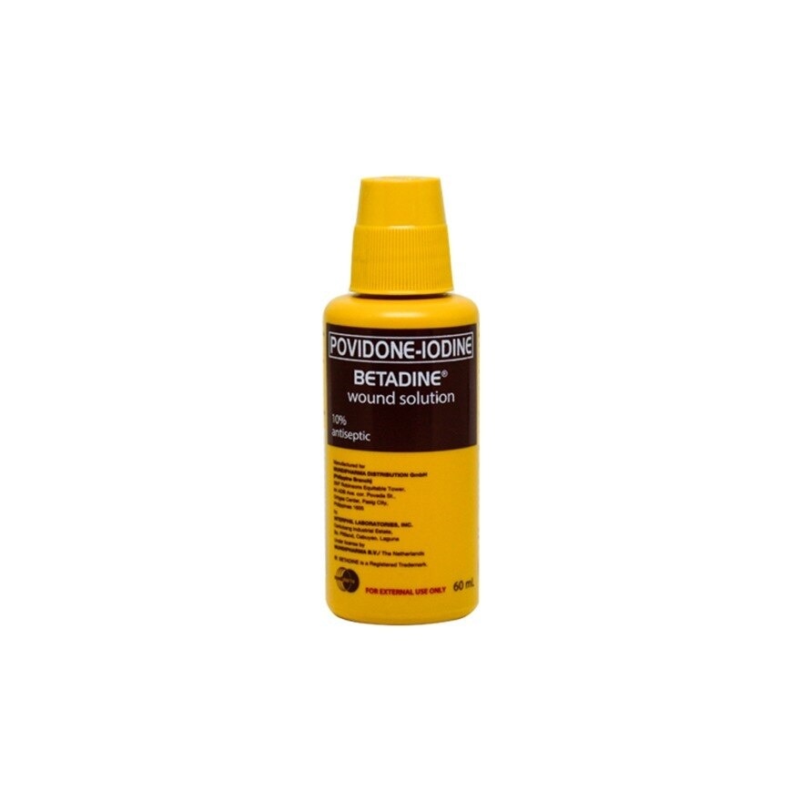 Povidone Iodine 10% Wound Solution 60mL