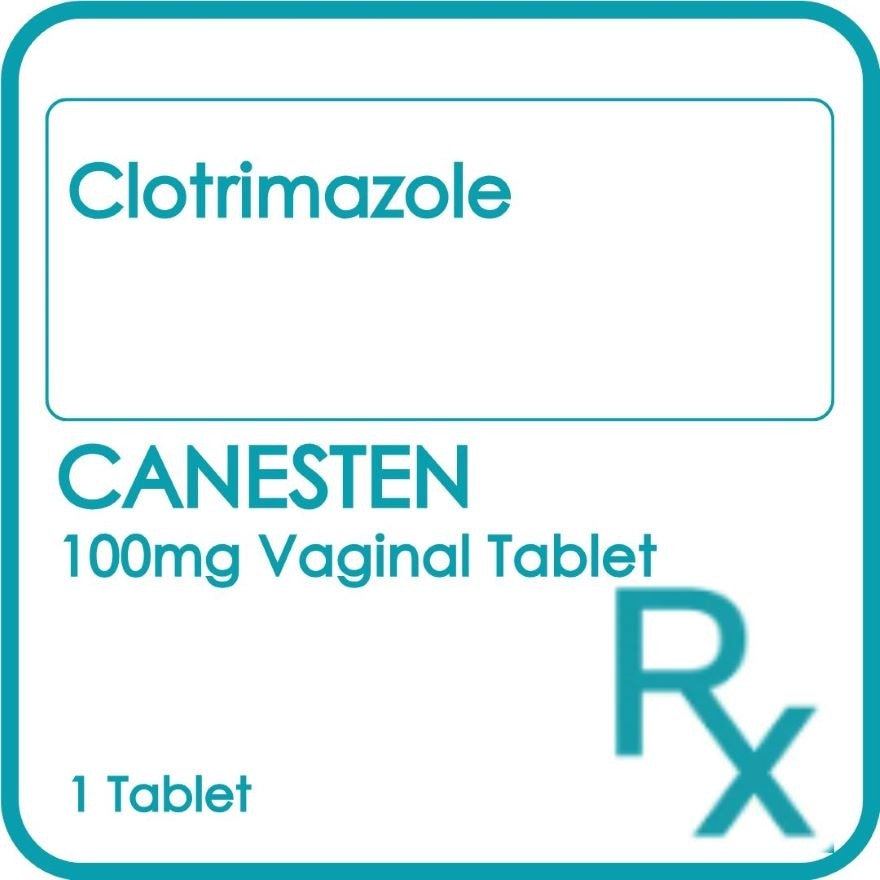 CANESTEN Vaginal Tablet 100mg Sold Per Piece [PRESCRIPTION REQUIRED]