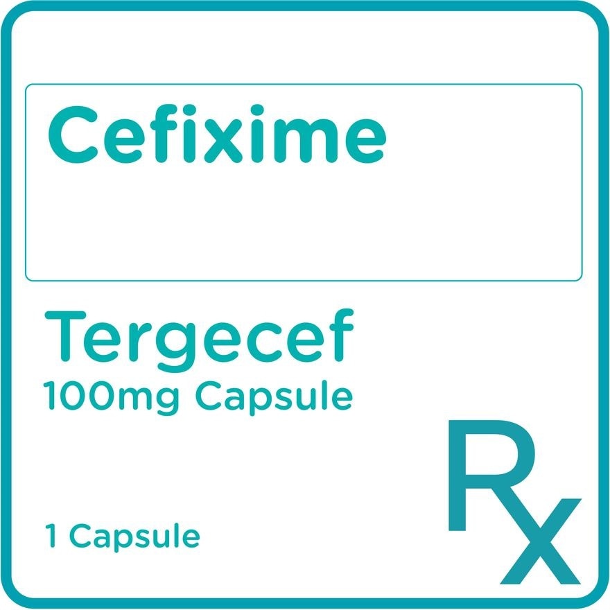 Cefixime 100mg 1 Capsule [PRESCRIPTION REQUIRED]