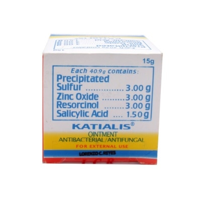 KATIALIS Ointment Antibacterial/Antifungal 15g