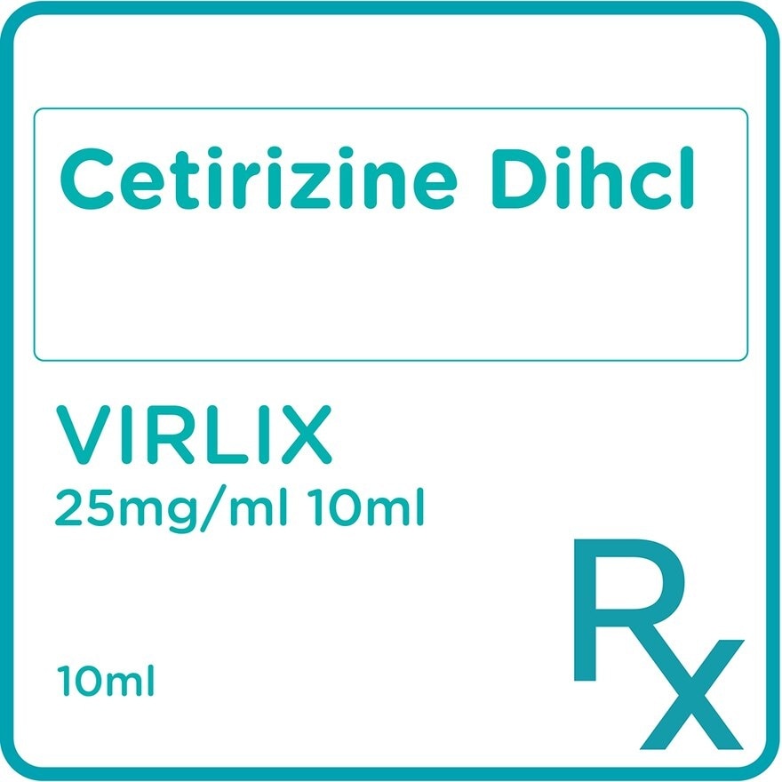 Cetirizine dihydrochloride 10ml [PRESCRIPTION REQUIRED]