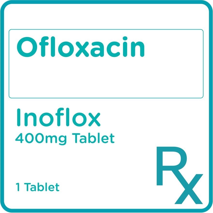 Ofloxacin 400mg 1 Tablet [PRESCRIPTION REQUIRED]