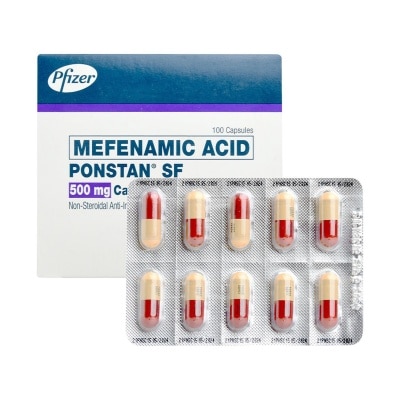 PONSTAN Mefenamic acid 500mg Capsule [PRESCRIPTION REQUIRED]