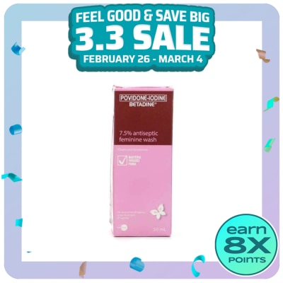 BETADINE Feminine Wash 50ml