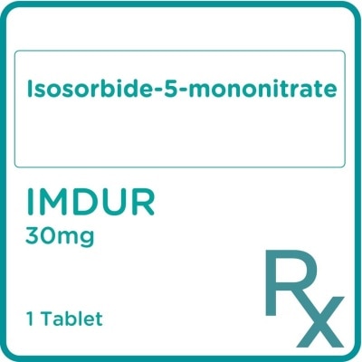IMDUR Isosorbide-5-mononitrate 30mg 1 Tablet [PRESCRIPTION REQUIRED]