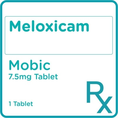 MOBIC Meloxicam 7.5mg 1 Tablet [PRESCRIPTION REQUIRED]