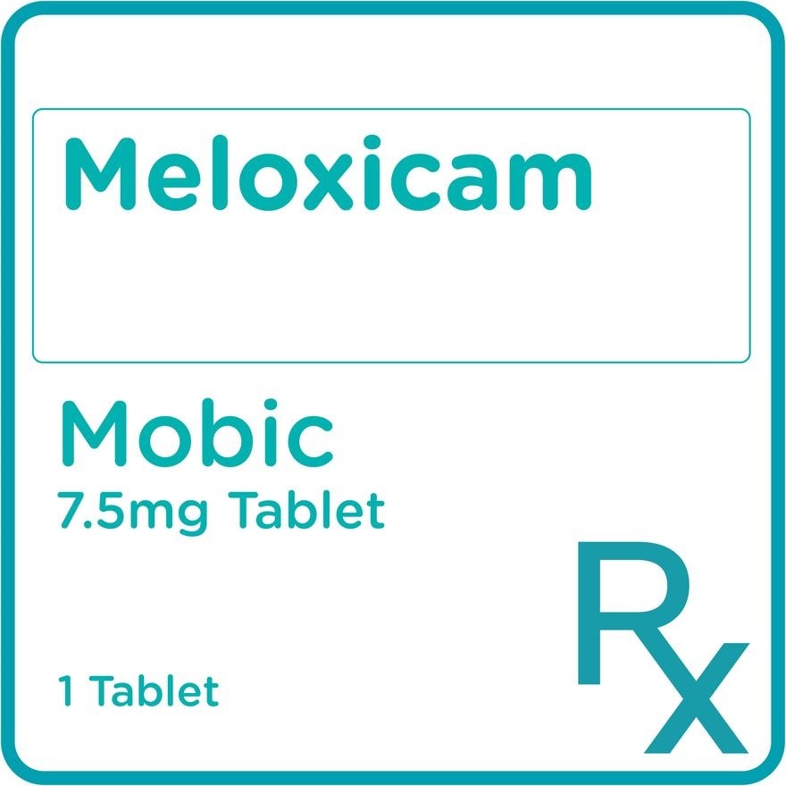 Meloxicam 7.5mg 1 Tablet [PRESCRIPTION REQUIRED]