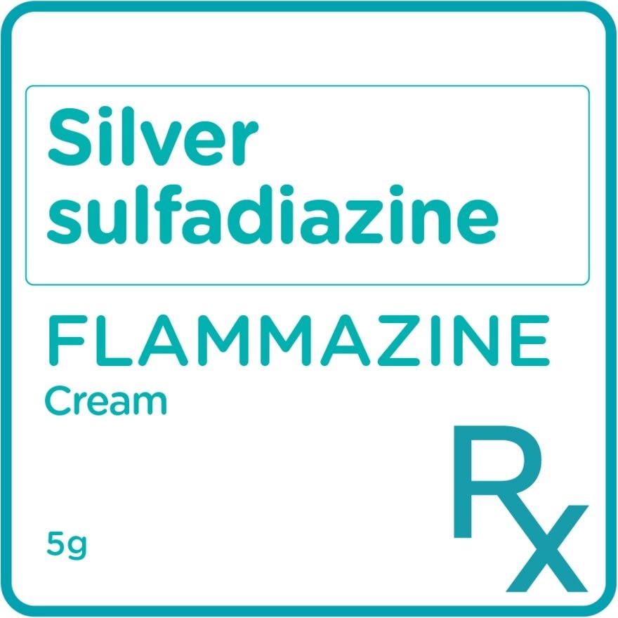 Silver Sulfadiazine Cream 5g [PRESCRIPTION REQUIRED]