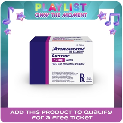 LIPITOR - Lipitor 10mg Sold Per Piece [PRESCRIPTION REQUIRED]