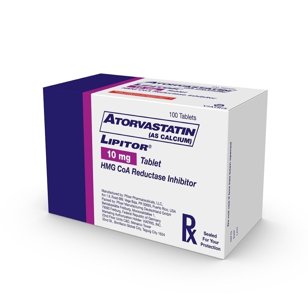 Lipitor Atorvastatin 10mg 1tablet[PRESCRIPTION REQUIRED]