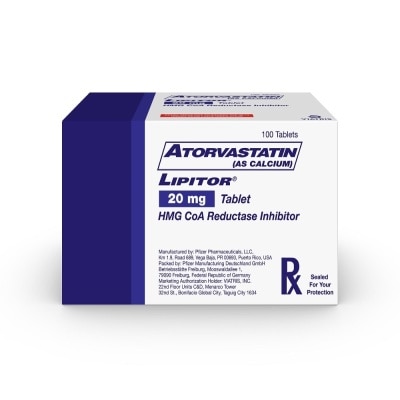 LIPITOR Lipitor Atorvastatin 20mg 1tablet[PRESCRIPTION REQUIRED]