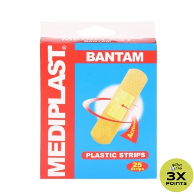 MEDIPLAST Bantam 25 Plastic Strips