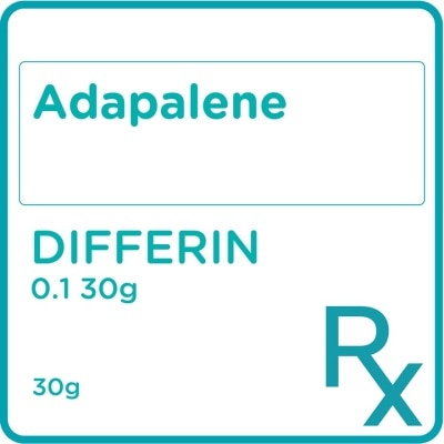 DIFFERIN Adapalene 0.1 30g [PRESCRIPTION REQUIRED]