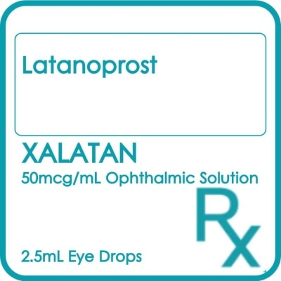 XALATAN XALATAN Eye Drops 50mcg x 2.5ml [PRESCRIPTION REQUIRED]