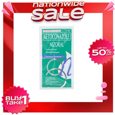 NIZORAL SHAMPOO Ketoconazole Dandruff Shampoo Maximum Treatment 6ml