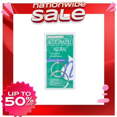 NIZORAL SHAMPOO Ketoconazole Dandruff Shampoo Maximum Treatment 6ml