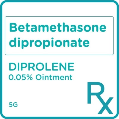 DIPROLENE Betamethasone dipropionate Ointment 5g [PRESCRIPTION REQUIRED]