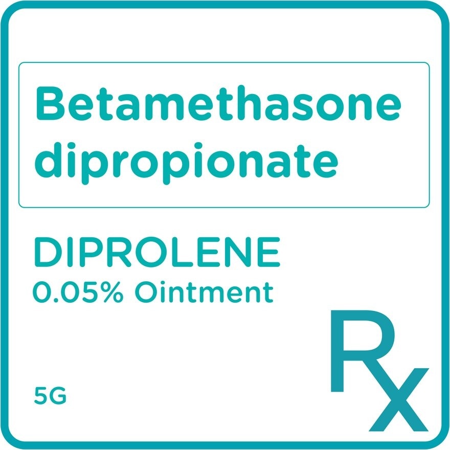 Betamethasone dipropionate Ointment 5g [PRESCRIPTION REQUIRED]