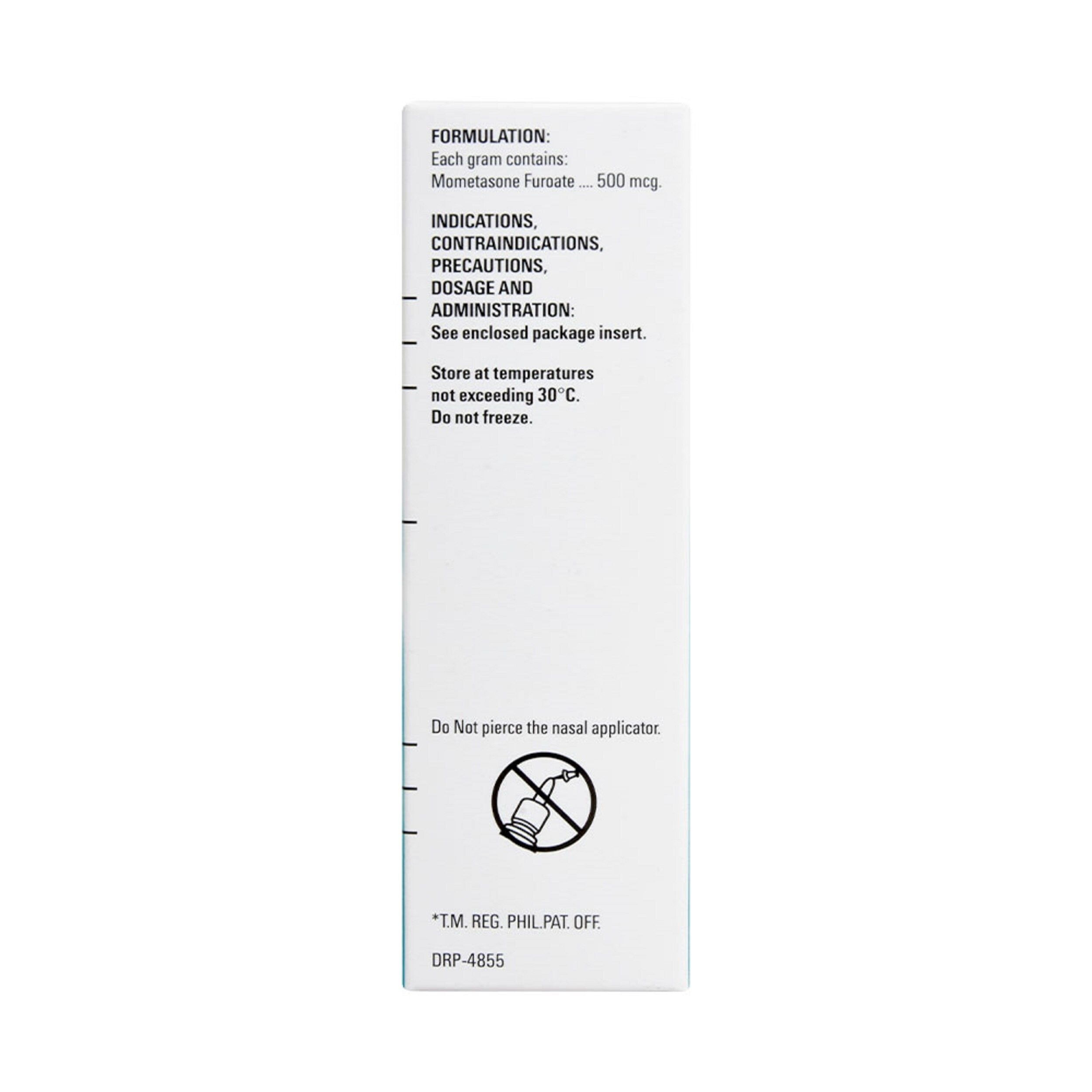 Mometasone furoate monohydrate nasal Spray 500mcg X 140D [PRESCRIPTION REQUIRED]