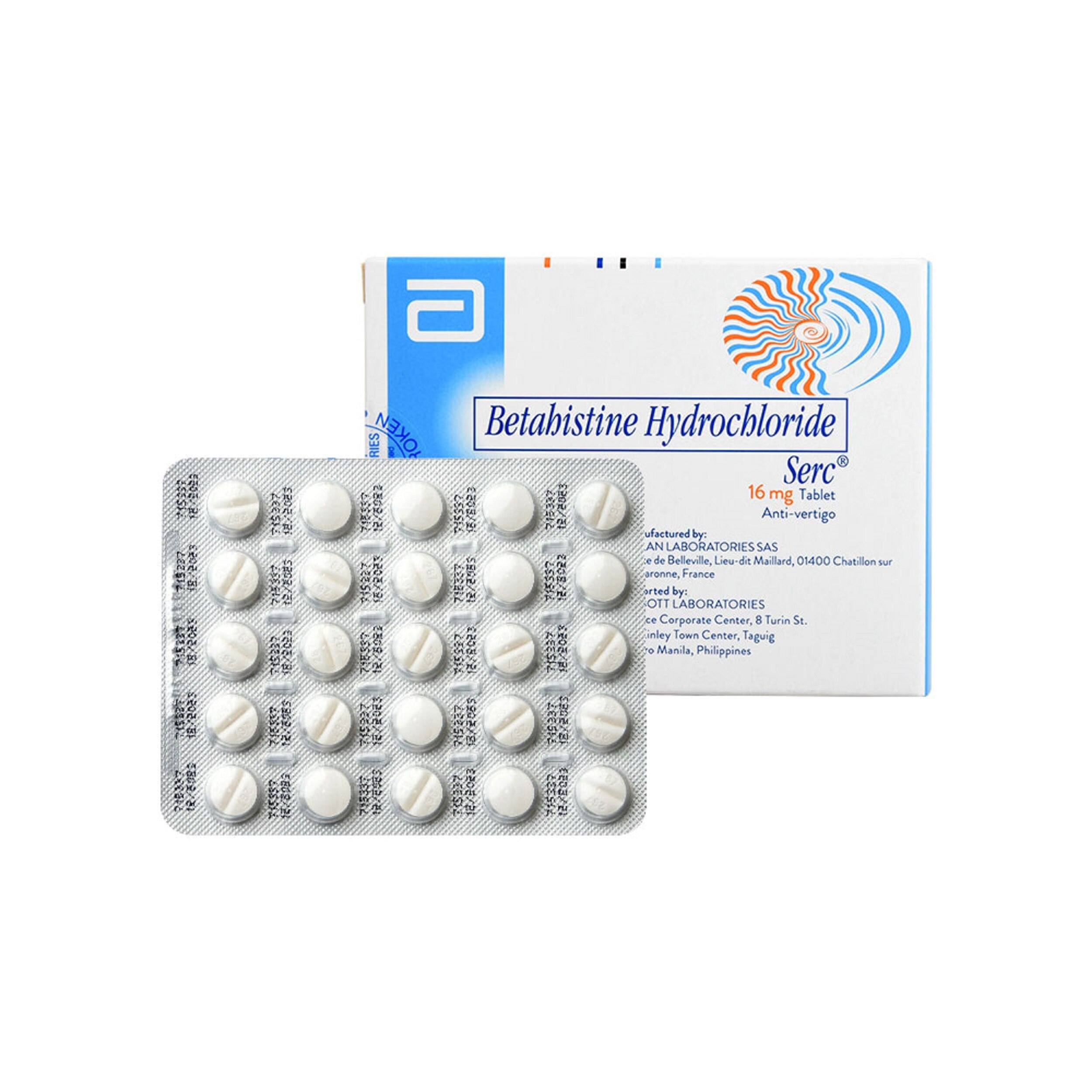 Betahistine diHCl 16mg 1 Tablet [PRESCRIPTION REQUIRED]