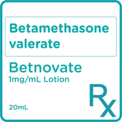 BETNOVATE Betamethasone valerate 0.1% Topical Lotion 20 mL [PRESCRIPTION REQUIRED]