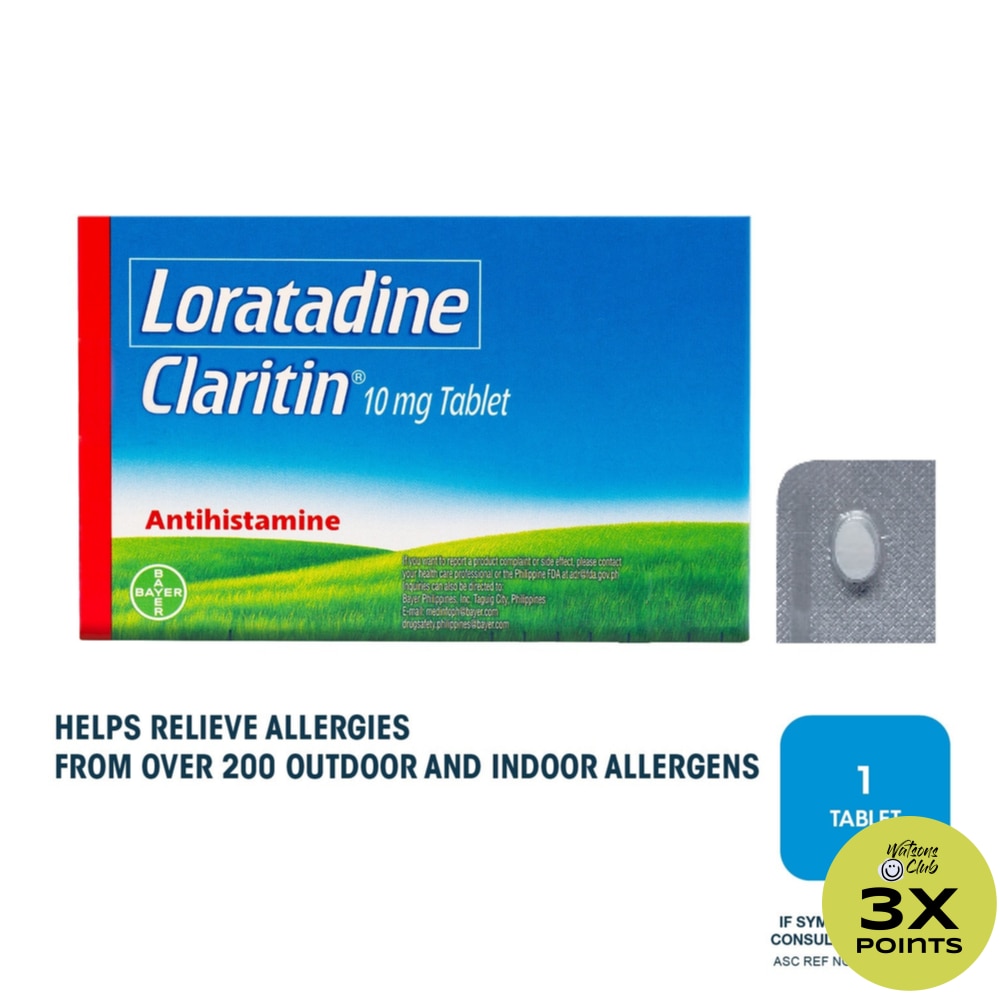 Loratadine 10mg 1 tablet