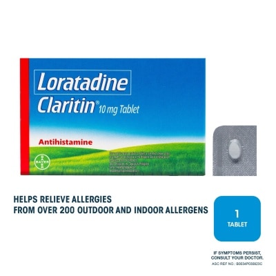 CLARITIN Loratadine 10mg 1 tablet