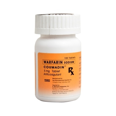 COUMADIN Warfarin Sodium 5mg 1 Tablet [PRESCRIPTION REQUIRED]