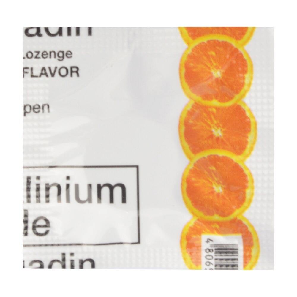 Dequalinium 250 mcg Orange-Flavored Lozenges