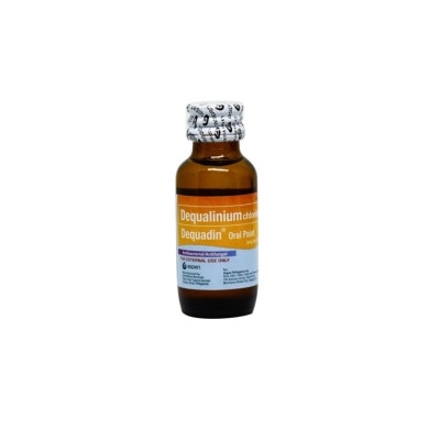 DEQUADIN Dequalinium 5 mg/mL Oral Paint 15 mL Bottle