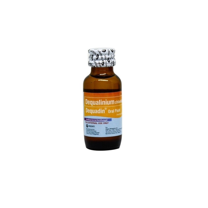 Dequalinium 5 mg/mL Oral Paint 15 mL Bottle