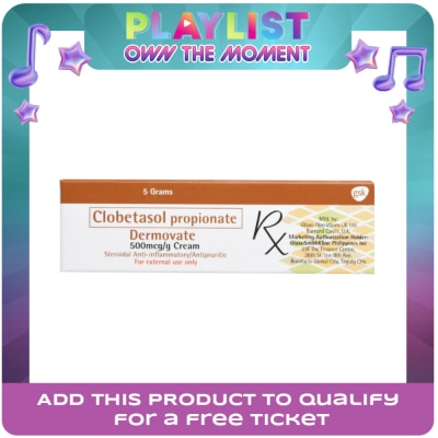 DERMOVATE - Clobetasol propionate cream 5g [PRESCRIPTION REQUIRED]