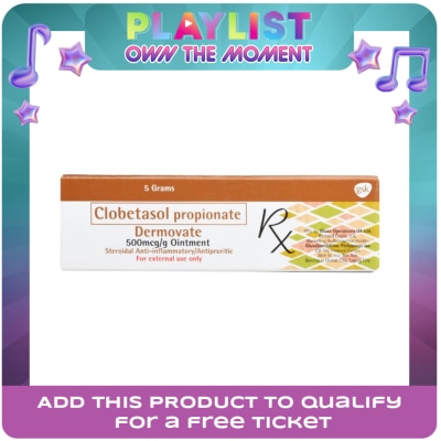 DERMOVATE - Clobetasol Propionate Ointment 5g [PRESCRIPTION REQUIRED]
