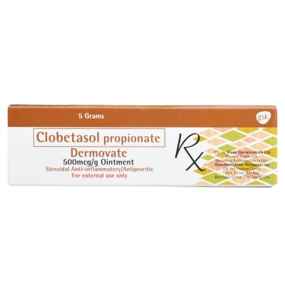 DERMOVATE Clobetasol Propionate Ointment 5g [PRESCRIPTION REQUIRED]