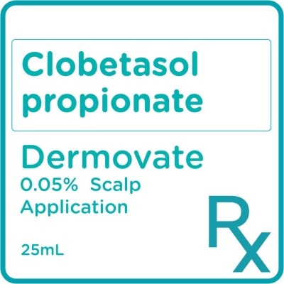 DERMOVATE Clobetasol propionate Scalp Application 25mL [PRESCRIPTION REQUIRED]