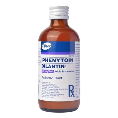 DILANTIN Phenytoin 125Mg Adult Suspensionensionp 120Ml [PRESCRIPTION REQUIRED]