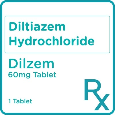 DILZEM - Diltiazem HCl 30mg  1 Tablet [PRESCRIPTION REQUIRED]