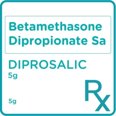 DIPROSALIC Betamethasone Dipropionate Sa 5g [Prescription Required]