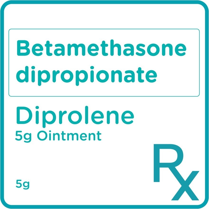 Betamethasone dipropionate Ointment 5g [PRESCRIPTION REQUIRED]