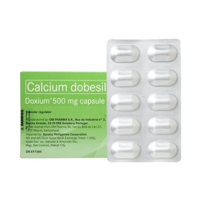 DOXIUM Calcium Dobesilate 500mg 1 Capsule [PRESCRIPTION REQUIRED]