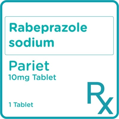 PARIET PARIET Rabeprazole Sodium 10mg Sold Per Piece [PRESCRIPTION REQUIRED]